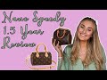 Louis Vuitton Nano Speedy 1.5 year review & New Nano Speedy with detachable straps!! Freya Johanna