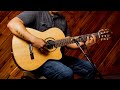 Performer Full Size Guitar w/ Electronics and Tuner by Ortega Guitars - Solid Spruce Top - RCE158MN