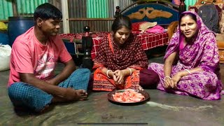 আজকে ঈশান ও সারাধা আসলো আমাদের বাড়িতে / Bangladeshi Village Life Style