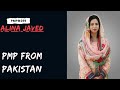 How Alina Javed cleared PMP with all above  target from Pakistan