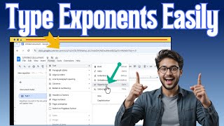 How To Type Exponents In Google Docs | 3 Simple Methods (2025)