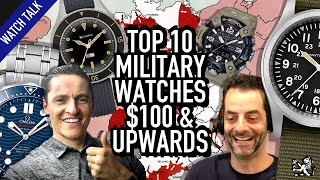10 Best Military & Mil-Spec Watches From $100 & Upwards: Divers, Field, Pilot, Reissues & Vintage