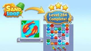 🏖️ Sand Loop Level 284 Walkthrough | Full Solution & Guide 🧩