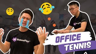 [Mini Team Building Activities - Office Tennis (Episode 16)]