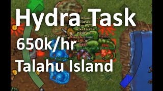 Tibia Where To Hunt 2017 : Talahu Island Hydra Task (Lvl 100+) [ENGLISH HD 60FPS]