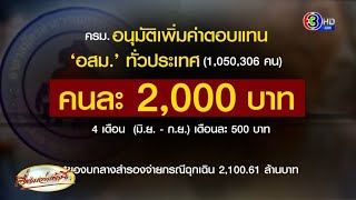 ไฟเขียว 2,100 ล้าน จ่ายค่าตอบแทน ‘อสม.-อสส.’ เพิ่มคนละ 2,000 บาท ย้อนหลัง 4 เดือน