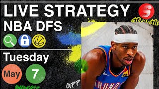 NBA DFS Strategy Tuesday 5/7/24 | DraftKings & FanDuel NBA Lineup Picks