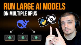 Large AI Models on Multiple Serverless GPUs in Python