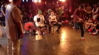 Silver Echo vs ?? | Be B-boy 2on2 2014 OSAKA | 20140622