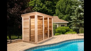 Pure Cube Outdoor CU580 Sauna Northern Star Horizon