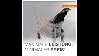 AW 2280 – Die perfekte Maschine zur Biomasseaufbereitung / perfect machine for biomass processing