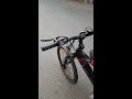 100mtr RACE  ELECTRIC CYCLES  EMotorad T-REX vs Hero Lectro F6i  Only Throttle Mode  Part #2