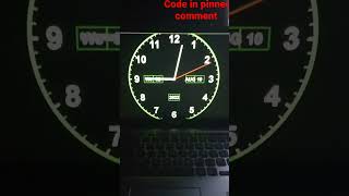 make a clock in python | python for beginners