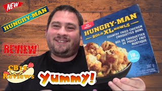 ♥NEW Hungry Man XL Bowls Country Fried Chicken | Food Review♥-July 4th 2020