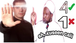 Dadka salaada tukada waa 5 qayb. Qaybtee tahay. Sheekh Xuseen Cali Jabuuti  (Islamic Nation channel)