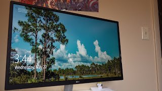 LG 27UL500 4K Monitor Unboxing and Setup!!