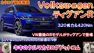 VW ティグアンRカタログ徹底解説！！超絶速いSUV登場！！普通のティグアンとの違いは！？