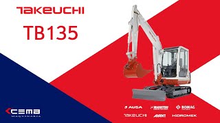 ▶️ REF: 2727 | TAKEUCHI TB 135 | CEMA MAQUINARIA