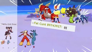 100% Crit Kingdra Sweeps Arrogant Noobs