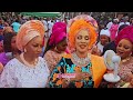 stylish queen sekinat elegushi and emmanuella marshal at k1 mum s burial today