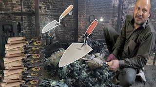 Amazing Forging Process Of Brick Trowel From Waste Material