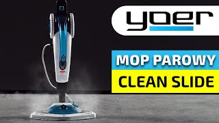 Mop parowy z myjką ręczną YOER CleanSlide SMC01W