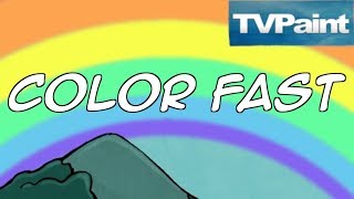 TVPaint Tutorial - Easy Way to Color
