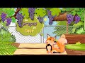 The Fox And The Grapes | Grapes Are Sour | Bedtime Stories | Kids Animated Stories | Kids Den