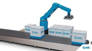Automate Palletizing with SMC ZGS Series Vacuum Gripper