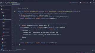 9. Creating Angular HTTP Interceptor For Backend