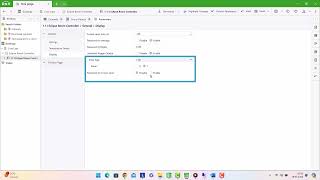 Eclipse Room Controller Parameters | General - Display