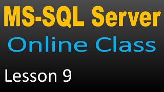 SQL Server Online Class 9 - MERGE Statement in SQL Server