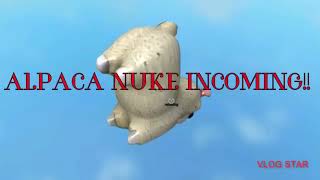 Ragdoll System Test: Alpaca/Tactical Nuke Incoming Sound Effects OFFFICIAL