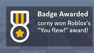 NOBODY COULD FIND THIS ROBLOX BADGE, SO I DID