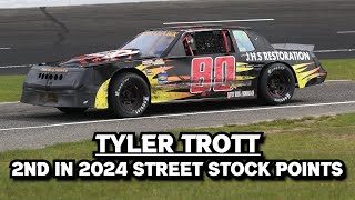 Tyler Trott - 2nd in 2024 Street Stock Points