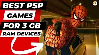 Top 10 Best PPSSPP Games For 3GB Ram Devices | PSP Games For Low End Phones