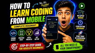 How to learn coding from mobile