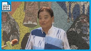 河村たかし名古屋市長 10年越しのラブコール実る “現代の恐竜”コモドドラゴンに「ハロー、アイラブユー」