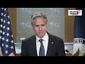 gaza ceasefire deal secretary blinken heckled over us support for israel us state briefing n18g