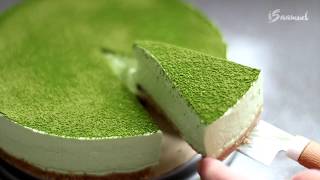 Green Tea Matcha Cheesecake (No Bake) | Recipe