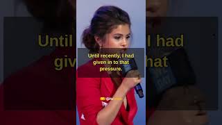 Don't be change yourself for others be yourself - Selene Gomez