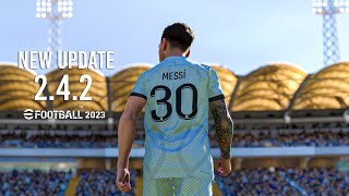efootball 2023 New Update V 2.4.2 PSG vs Lyon - PC