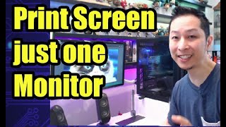 How to Print Screen on Computer (when you have Multiple Monitors)