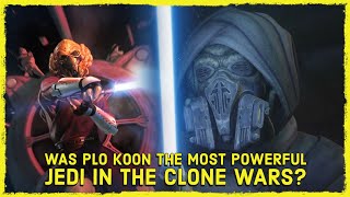 Why Plo Koon Was The MOST POWERFUL Jedi During The Clone Wars