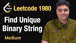 Find Unique Binary String - Leetcode 1980 - Python