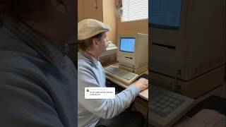 Retro Computer ASMR: Apple ImageWriter II dot matrix printer #retrocomputing #80s #90s #macintosh