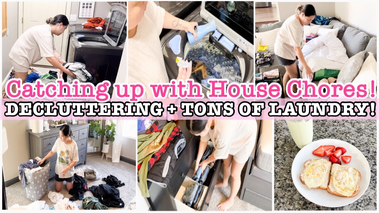 Extreme Laundry Marathon Decluttering And Organizing Laundry