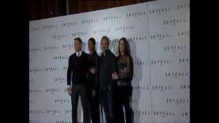 007 SKYFALL  photocall rome