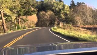 Driving the Bolinas Lagoon