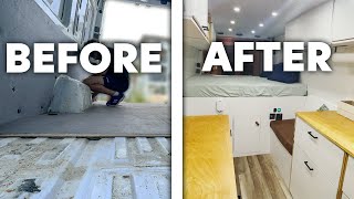 Converting a Sprinter Van Into  Home | Our 7 Month Van Build